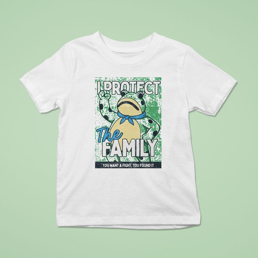 I Protect The Family Frog T Shirt I Protect The Family Frog T Shirt