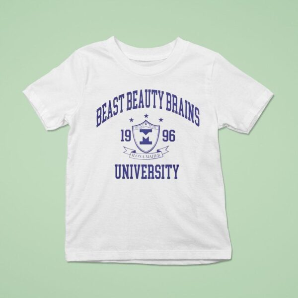 Ilona Maher Beast Beauty Brains University T Shirt