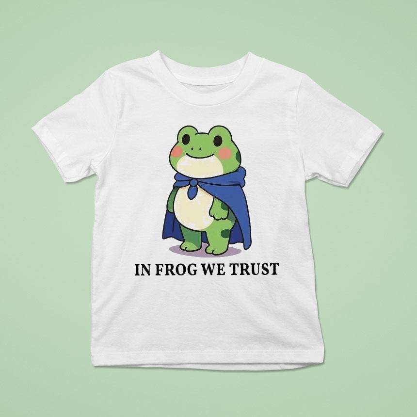 In Frog We Trust Frog Portland Ice Anti Fascism Protes T Shirt In Frog We Trust Frog Portland Ice Anti Fascism Protes T Shirt