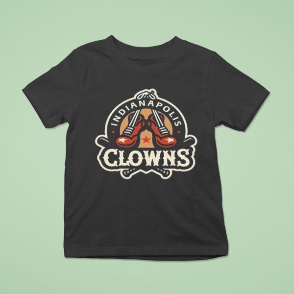 Indianapolis Clowns Primary Logo T Shirt
