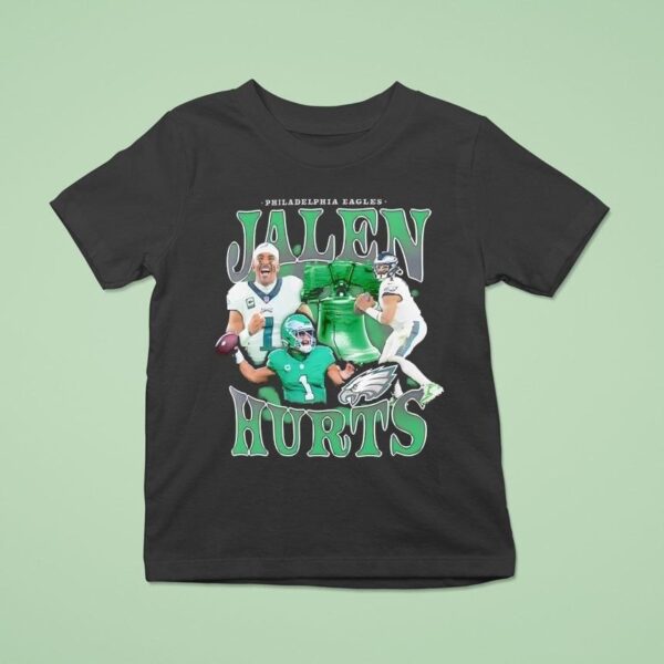 Jalen Hurts Philadelphia Eagles Football T Shirt