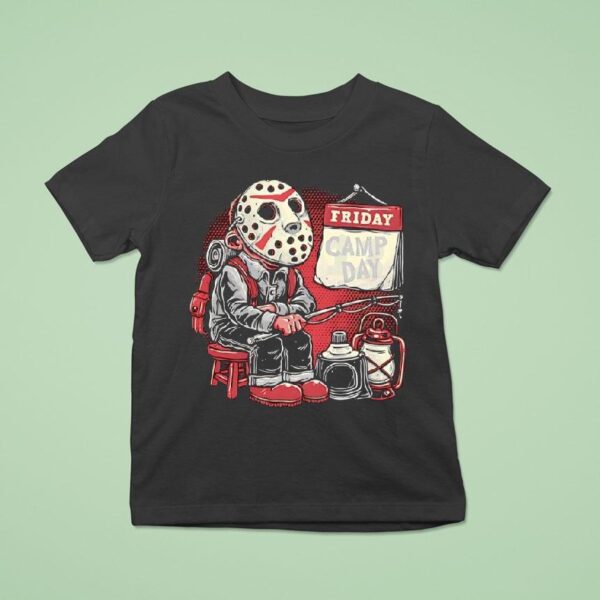 Jason Voorhees Friday Is Camp Day T Shirt