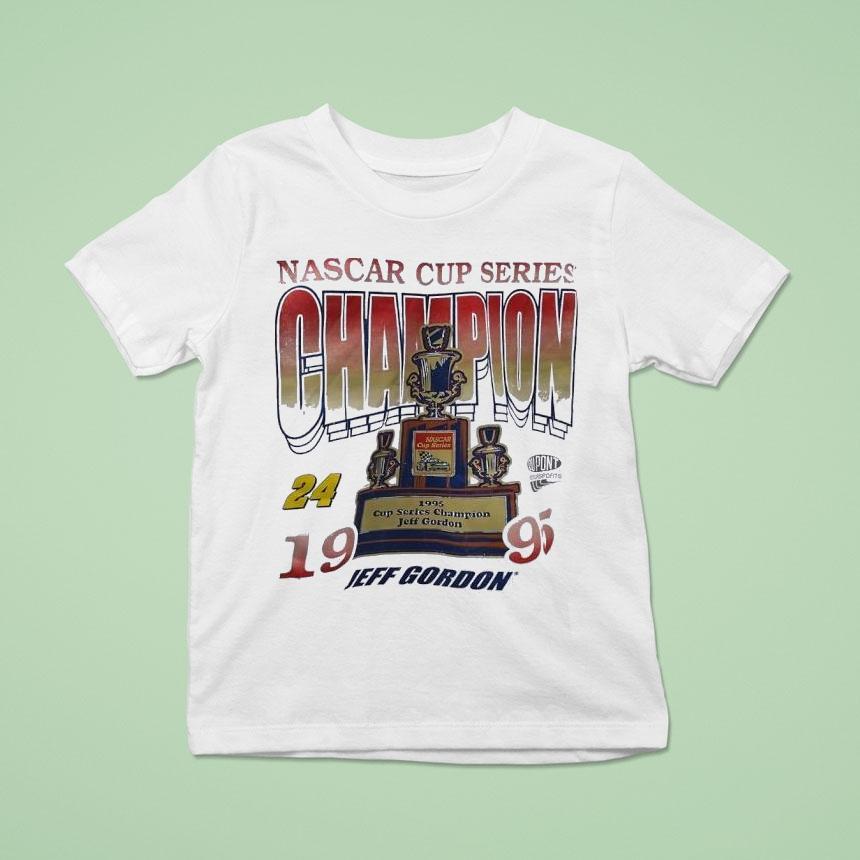 Jeff Gordon Nascar Cup Series Champion T Shirt Jeff Gordon Nascar Cup Series Champion T Shirt