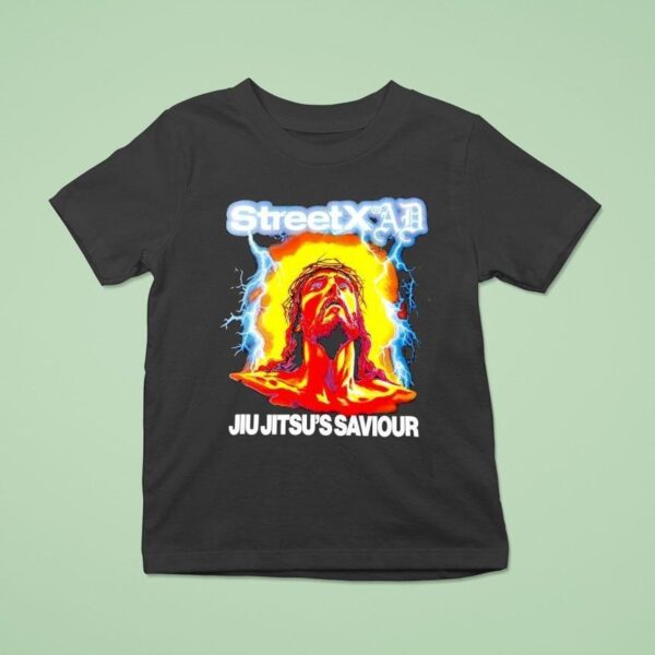 Jesus Christ Streetxad Jiu Jitsu S Saviour T Shirt