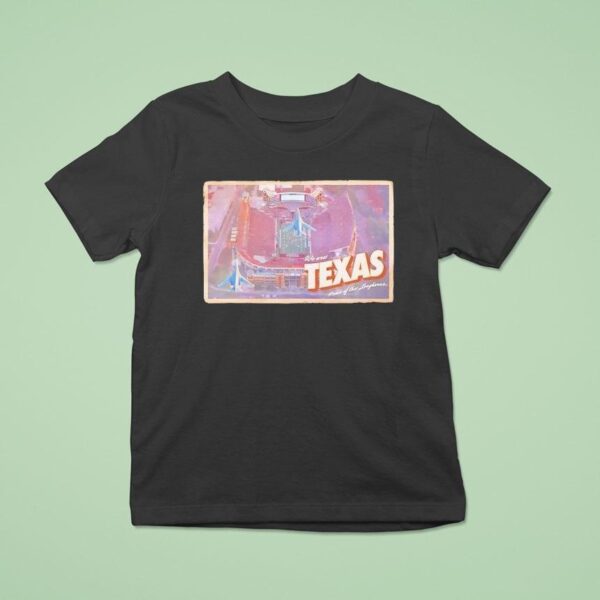 Jet Flyover We Are Texas Home Of The Longhorns T Shirt