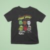Joe Santagato Studios Night Of Frights Spook Show Studios Monster Mash Oct St Halloween Faces T Shirt
