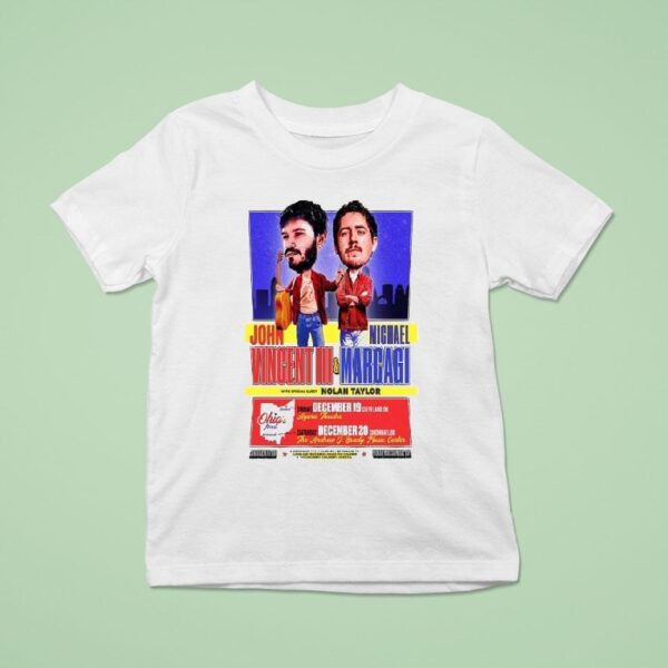 John Vincent Iii And Michael Marcagi Ohio December T Shirt
