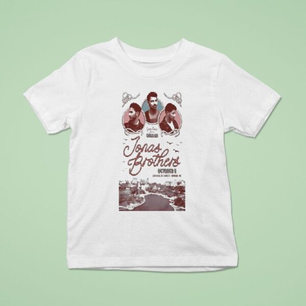 Jonas Brothers Oct Omaha Ne Even T Shirt