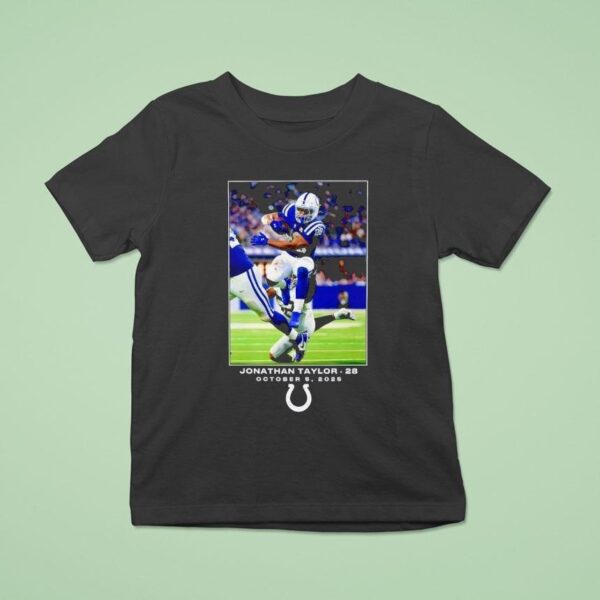 Jonathan Taylor Indianapolis Colts Nfl Flash Features Week T Shirt