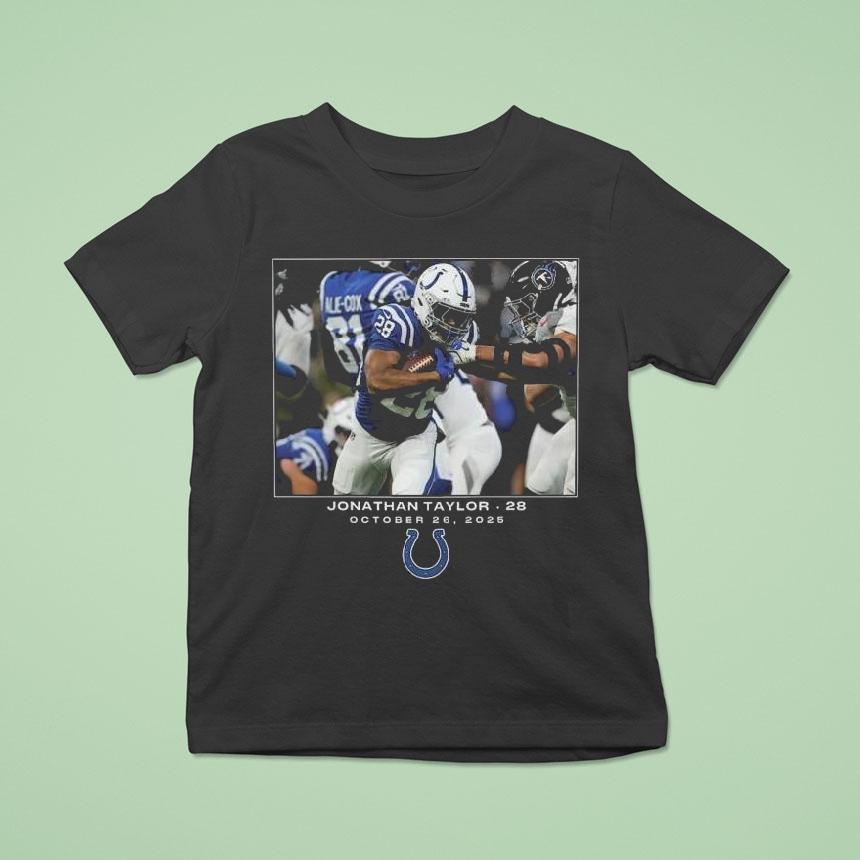 Jonathan Taylor Indianapolis Colts Nfl Flash Features Week T Shirt Jonathan Taylor Indianapolis Colts Nfl Flash Features Week T Shirt