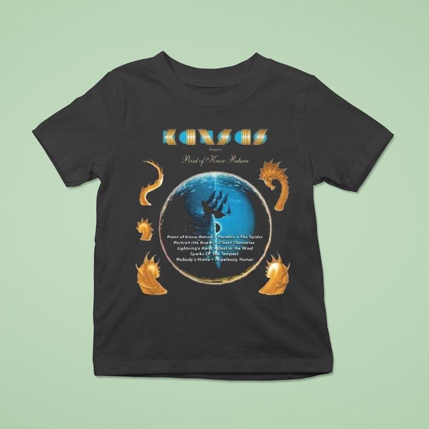Kansas Band Tour Another Fork In The Road Th Anniversary Vintage T Shirt Kansas Band Tour Another Fork In The Road Th Anniversary Vintage T Shirt