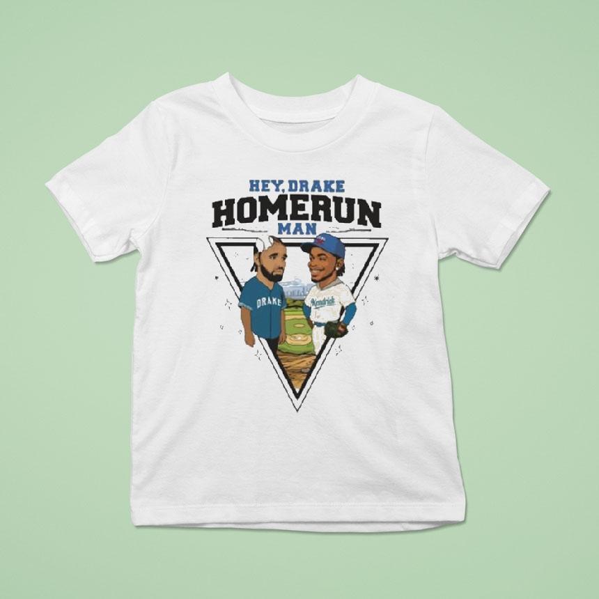 Kendrick Lamar Los Angeles Dodgers Vs Toronto Blue Jays Hey Drake Homerun Man T Shirt Kendrick Lamar Los Angeles Dodgers Vs Toronto Blue Jays Hey Drake Homerun Man T Shirt