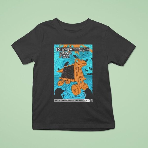 King Gizzard And The Lizard Wizard Melbourne Australia T Shirt