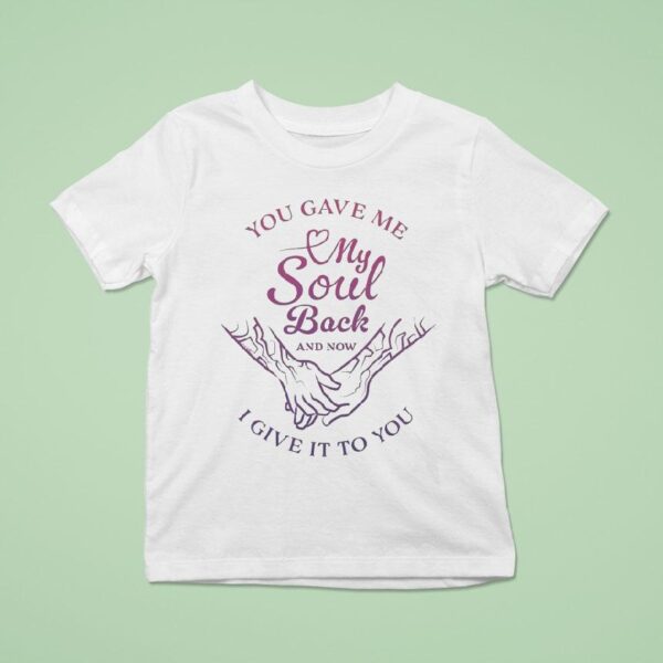Kpop Demon Hunters You Gave Me My Soul Back And Now I Give It Yo You Hands T Shirt