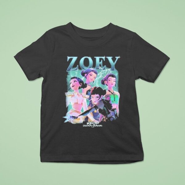 Kpop Demon Hunters Zoey Heartthrob T Shirt