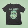 L S Dunes Frankenstein Live Halloween Head T Shirt