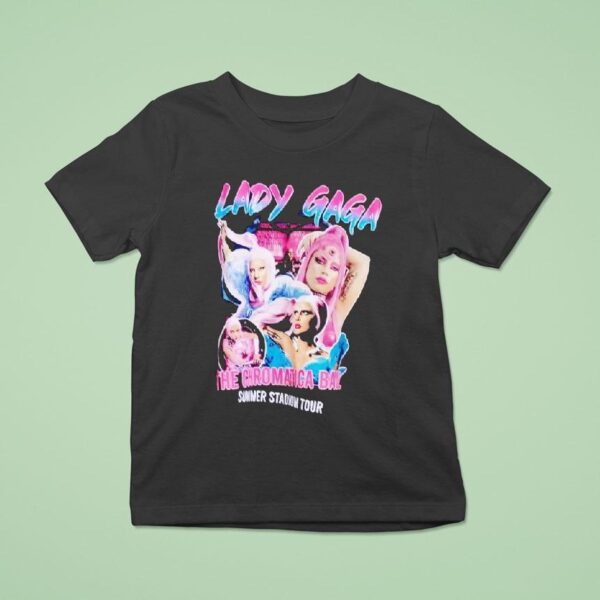 Lady Gaga The Chromatica Ball Summer Stadium Tour T Shirt