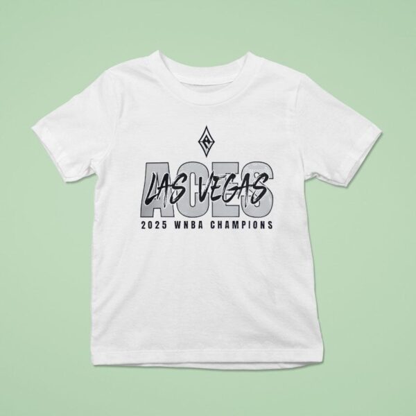 Las Vegas Aces Wnba Finals Champions Courtside T Shirt