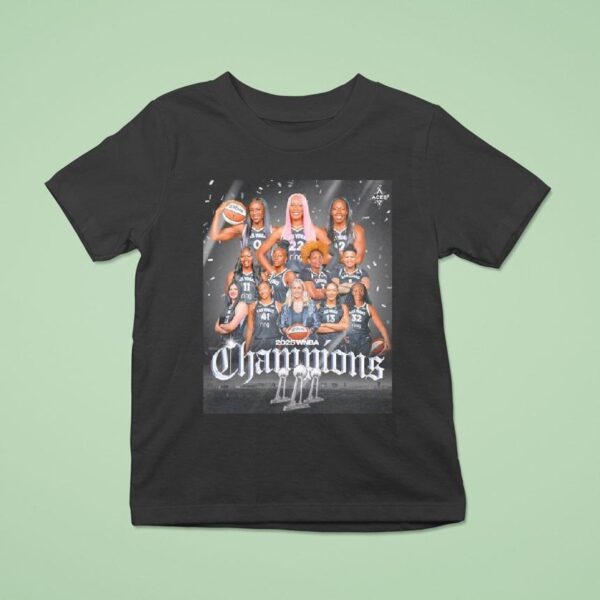 Las Vegas Aces Wnba Champions Team T Shirt