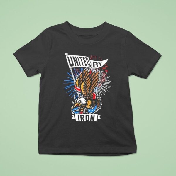 Lifter United By Iron Eagle Crew T Shirt