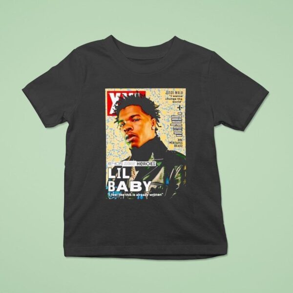 Lil Baby Hip Hop S New Heroes Juice Wrld I Wanna Change The World T Shirt