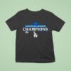 Los Angeles Dodgers National League Champions T Shirt