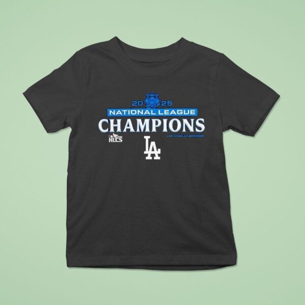 Los Angeles Dodgers National League Champions T Shirt