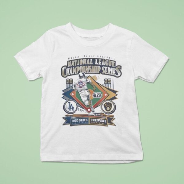 Los Angeles Dodgers Vs Milwaukee Brewers Nlcs T Shirt