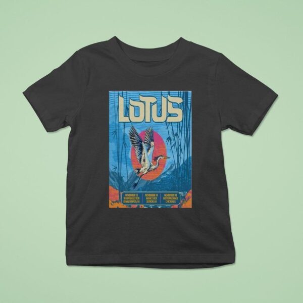 Lotus November Detroit Mi T Shirt