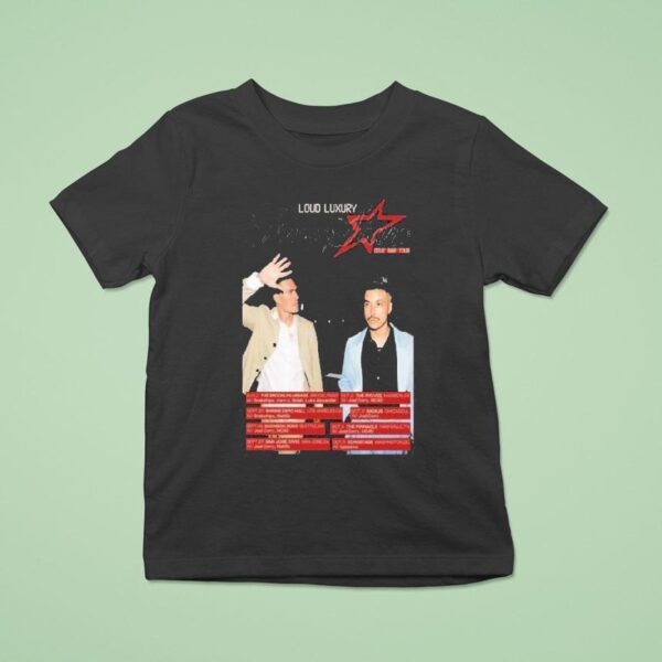 Loud Luxury Five Star Dive Bar Tour T Shirt