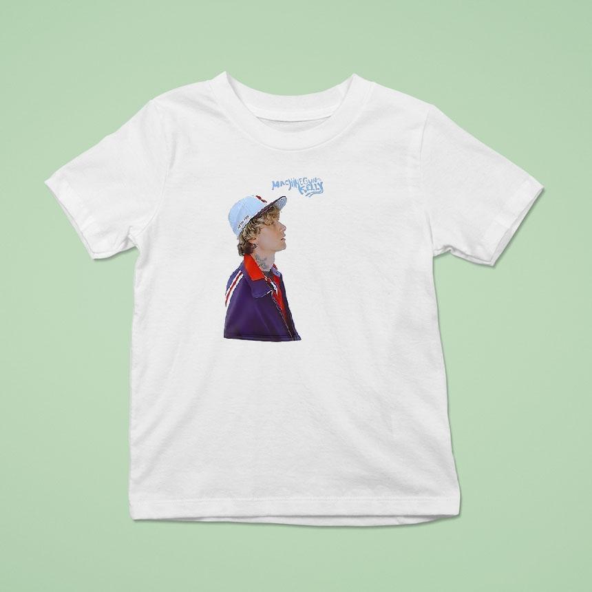 Machine Gun Kelly Lost Americana Tour Portrait Dates T Shirt Machine Gun Kelly Lost Americana Tour Portrait Dates T Shirt