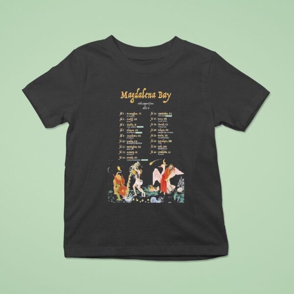 Magdalena Bay Allie X Euro Feb Tour T Shirt