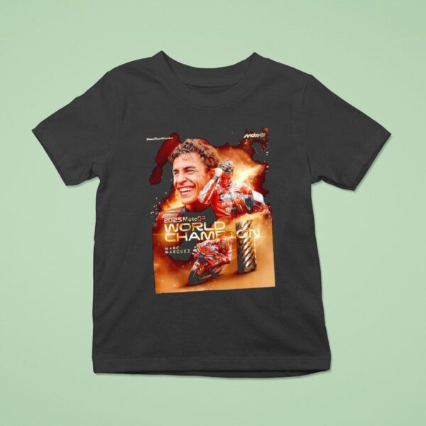 Marc Mrquez Sachsenking Motogp World Champion More Than A Number T Shirt