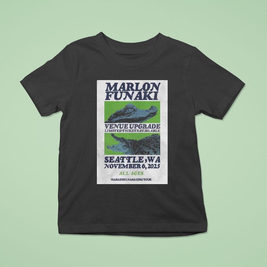 Marlon Funaki Seattle Wa November T Shirt Marlon Funaki Seattle Wa November T Shirt