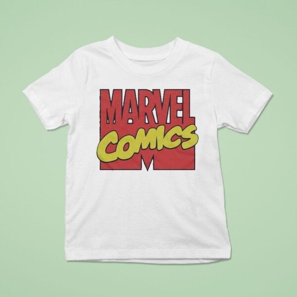 Marvel Comics Retro Logo T Shirt