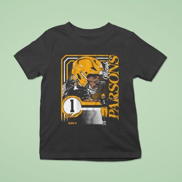 Micah Parsons Collage Frame T Shirt