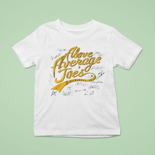 Milwaukee Baseball The Above Average Joes T Shirt