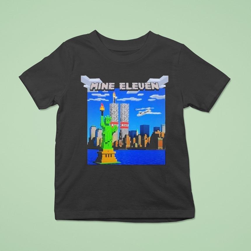 Mine Eleve Osamabinladen Liberty Statue American T Shirt Mine Eleve Osamabinladen Liberty Statue American T Shirt