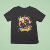 Minnesota Vikings Nfl Helmet Lights Christmas T Shirt