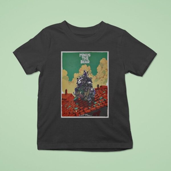 Minus The Bear October Los Angeles Ca T Shirt