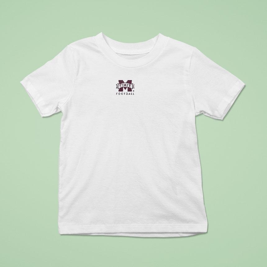 Mississippi State Bulldogs Bully Football Card T Shirt Mississippi State Bulldogs Bully Football Card T Shirt