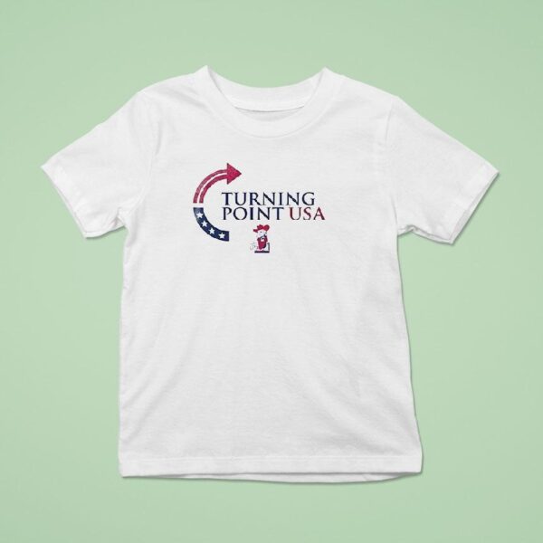 Mississippi University Ole Miss Rebels X Charlie Kirk Turning Point Usa T Shirt