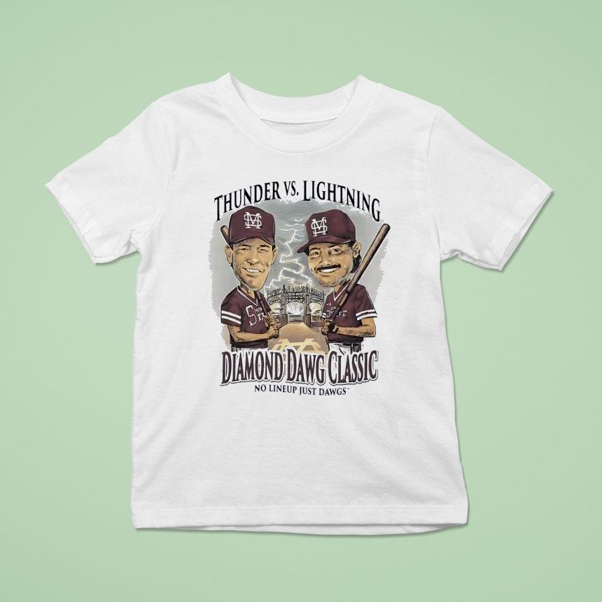 Mississippi Vs Lightning Diamond Dawg Classic No Lineup Just Dawgs T Shirt Mississippi Vs Lightning Diamond Dawg Classic No Lineup Just Dawgs T Shirt