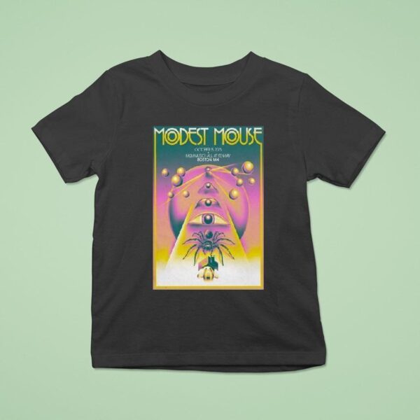 Modest Mouse Oct Mgm Music Hall At Fenway In Boston Ma T Shirt