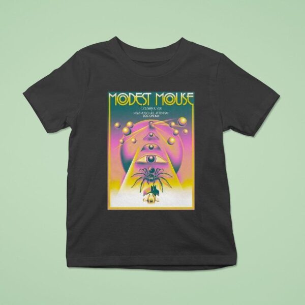 Modest Mouse October Mgm Music Hall At Fenway In Boston Ma T Shirt