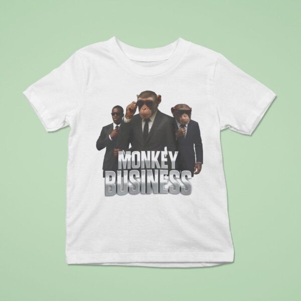 Monkey Business Dead Man Running T Shirt
