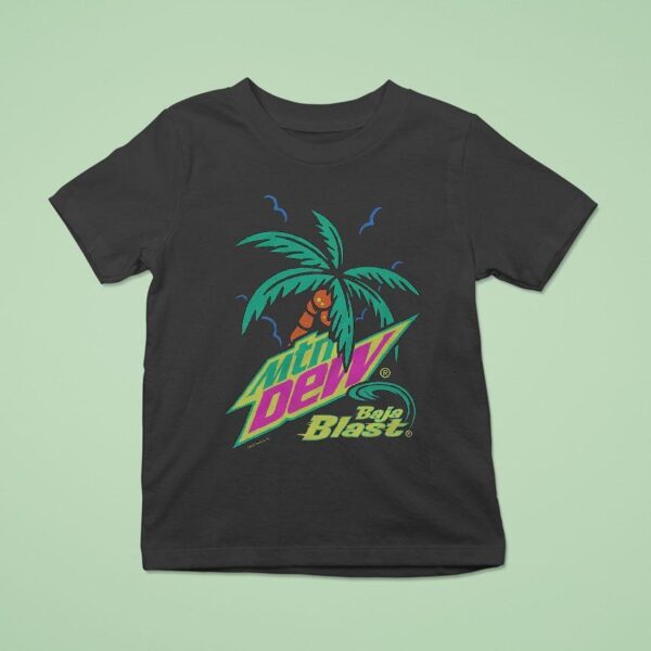 Mtn Dew Baja Blast Soda Logo T Shirt