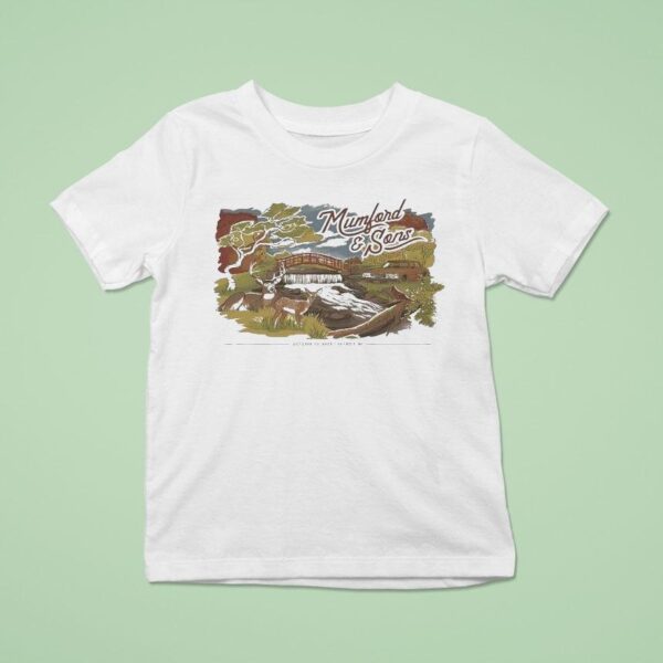 Mumford Sons Little Caesars Arena Detroit Mi October Deers T Shirt