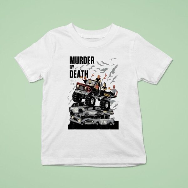 Murder By Death October Salt Lake City Tour T Shirt