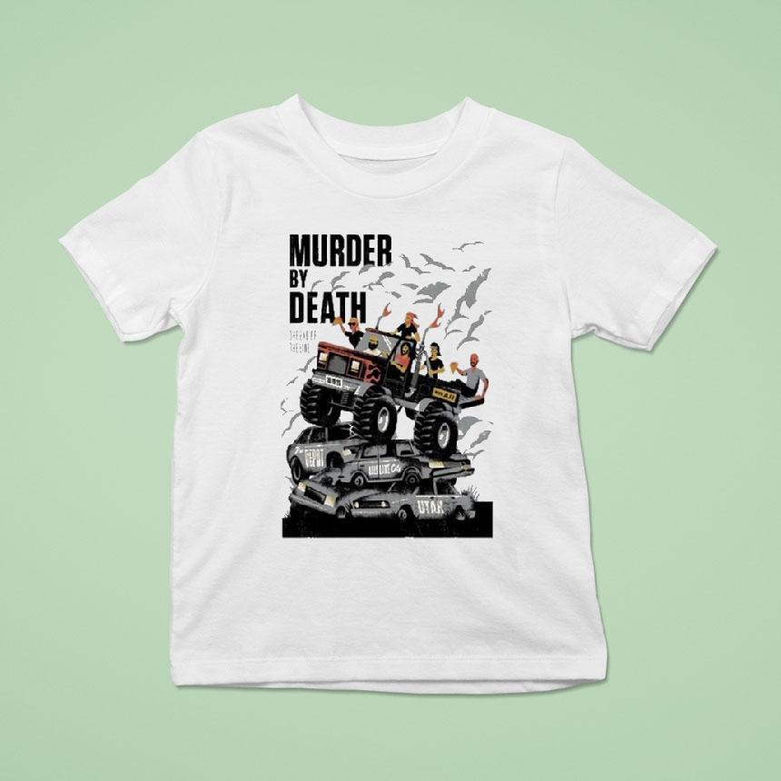 Murder By Death October Salt Lake City Tour T Shirt Murder By Death October Salt Lake City Tour T Shirt